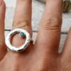 Halo Ring Custom Made (Size O-P)