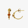 Annie_Mundie_ gold_plated_canelian_hoop