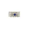 Millie Savage Jewellery | Bitta Space Ring Blue Spinnel