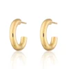 Chunky Hoops (Silver/ Gold Plate)