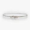 Twisted Silver Detail Bangle