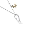 Chambers & Beau – Signature Wing Necklace (Silver/Gold-Plated)