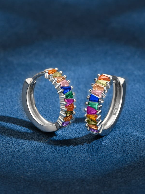 AandT-Jewelry-925-Sterling-Silver-Cubic-Zirconia-Geometric-Luxury-Huggie-Earring (1)