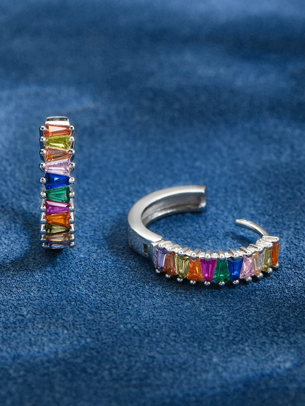 AandT-Jewelry-925-Sterling-Silver-Cubic-Zirconia-Geometric-Luxury-Huggie-Earring (2)