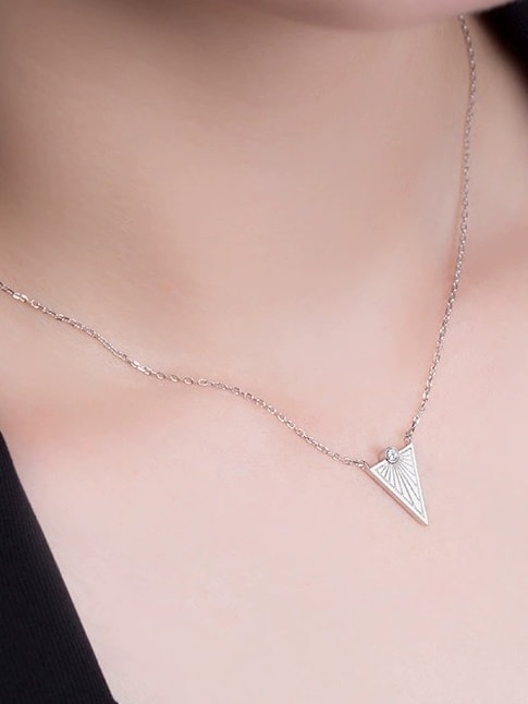 AandT-Jewelry-925-Sterling-Silver-Cubic-Zirconia-Geometric-Minimalist-Necklace (1)