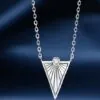 Geometric Triangle Necklace (Silver/ Gold Plate)