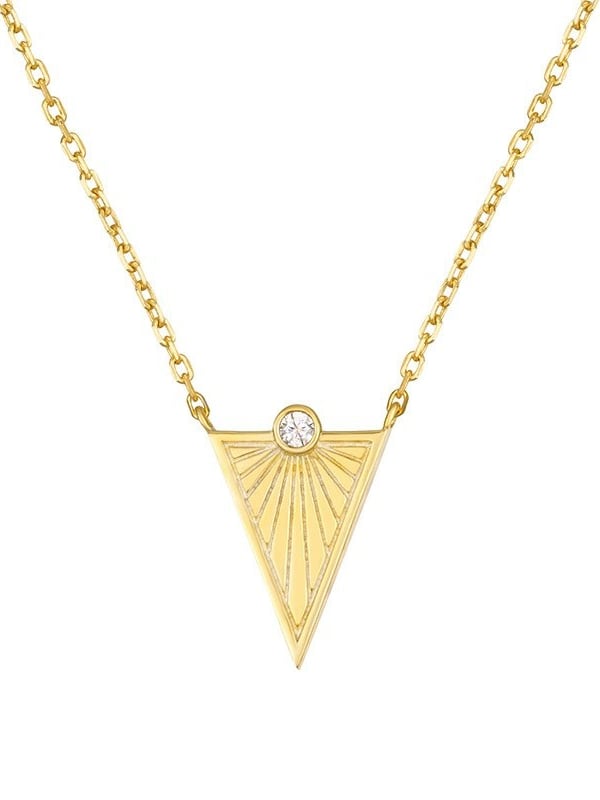 AandT-Jewelry-925-Sterling-Silver-Cubic-Zirconia-Geometric-Minimalist-Necklace