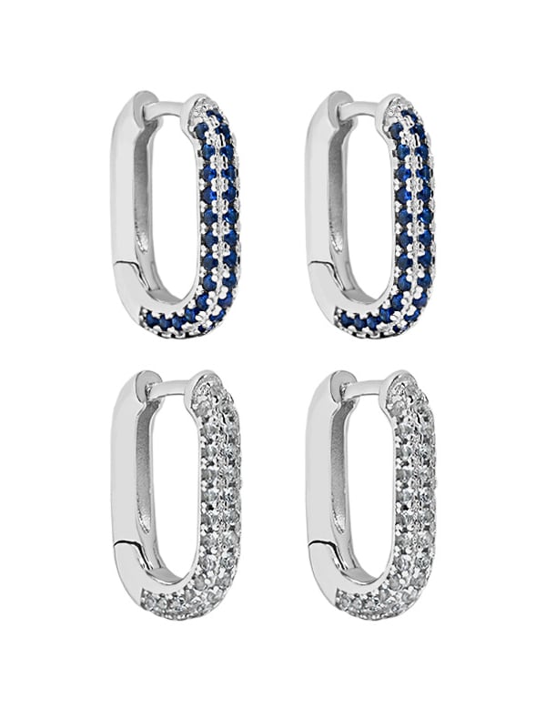 DAKA-925-Sterling-Silver-Cubic-Zirconia-Geometric-Vintage-Huggie-Earring (2)