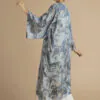 Powder Tropical Toile Kimono Gown – Denim & Petal