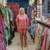 Dilli Grey – Short Sleeve Pyjamas in Floral Pink