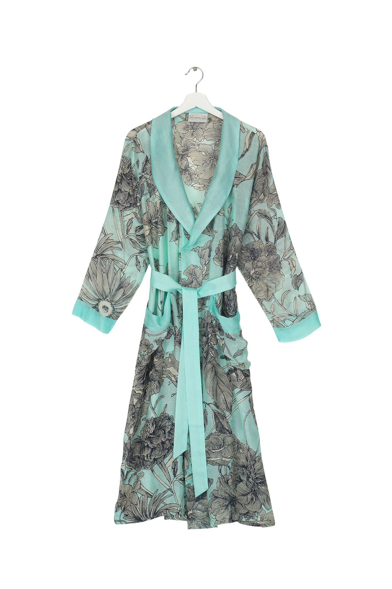 One Hundred Stars Gown - Etched Floral Aqua - Armed & Gorgeous ...