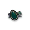 Adele Taylor – Emerald 18ct and Ox Silver Ring