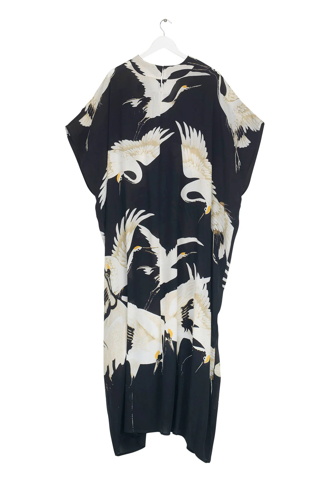 MargeuxKaftanStorkBlackBack