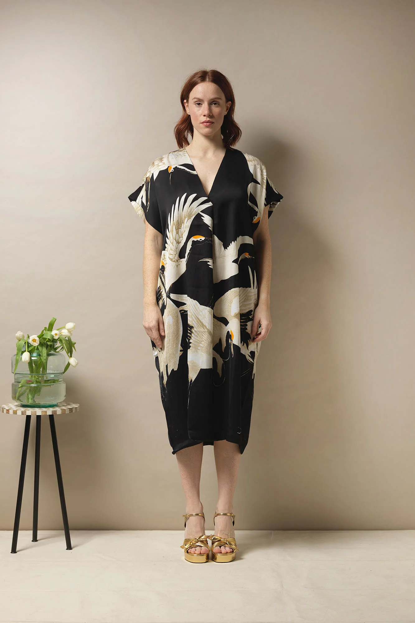 ShiftDressStorkBlack2