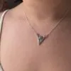 Ornate Arrow Necklace (Various Gems Available)