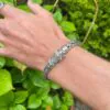 Plaited Snake Chain Bracelet
