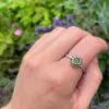 Adele Taylor – Oxidised Silver Labradorite Ring