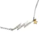 Chambers & Beau Lightning Bolt Necklace – You Are Enough
