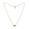 Cara Tonkin – Selene Crescent Necklace (Silver/Gold-Plated)