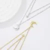 Double Layered Celestial Necklace