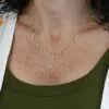 Crystal Rhombus Necklace