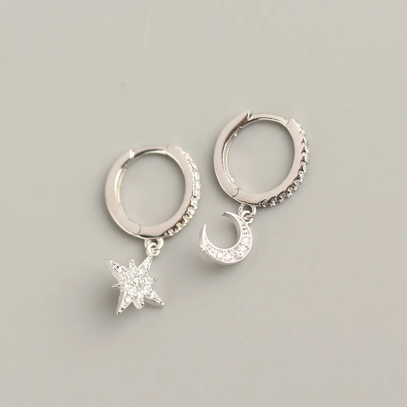 Elegant-Star-Moon-Sterling-Silver-Plating-Rhinestones-Earrings-1-Pair (2)