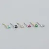 Triple Crystal Studs (Various Colours Available)