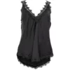 XYZ Lace Black Camisole – 100