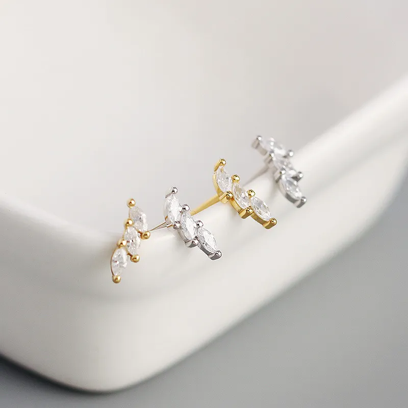 S925-Silver-Geometric-Metal-Wind-Horse-Eye-Zircon-All-match-Stacking-Earrings (2)