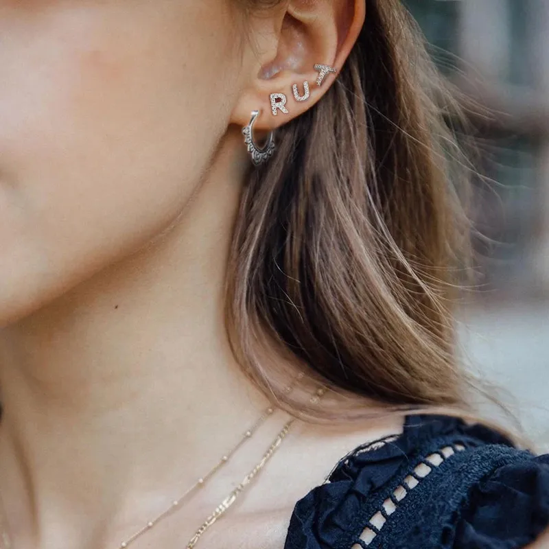 Women-S-Fashion-Geometric-Sterling-Silver-No-Inlaid-Earrings-Gold-Plated-925-Silver-Earrings (4)