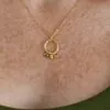 Minimalist Geometric Necklace