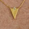 Sunshine Triangle Necklace