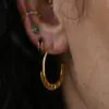 Rainbow Crystal Cuff Earring