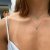 Fashion-Geometric-Sterling-Silver-Necklace-Inlay-Zircon-925-Silver-Necklaces (2)