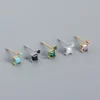 Geometric Crystal Studs (Various Colours Available)
