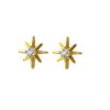 Rosh-925-Sterling-Silver-Cubic-Zirconia-Flower-Minimalist-Stud-Earring-3