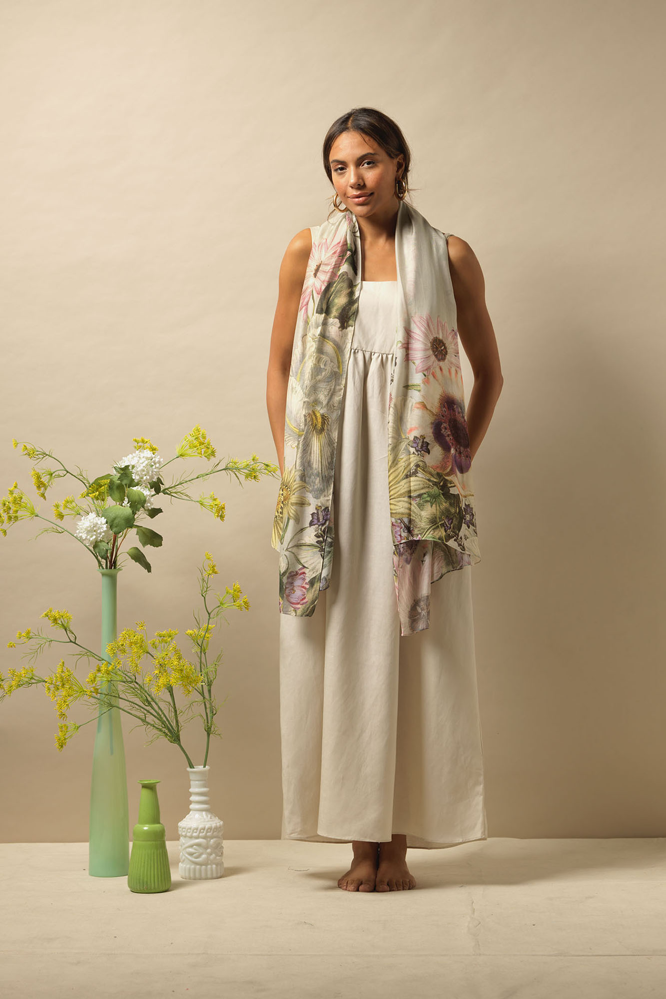 Daisy Stone Scarf (1)