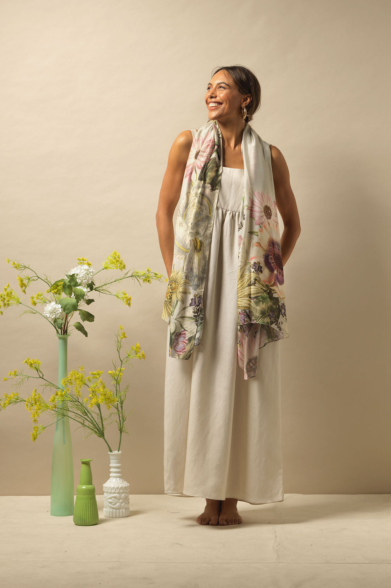 Daisy Stone Scarf (2)