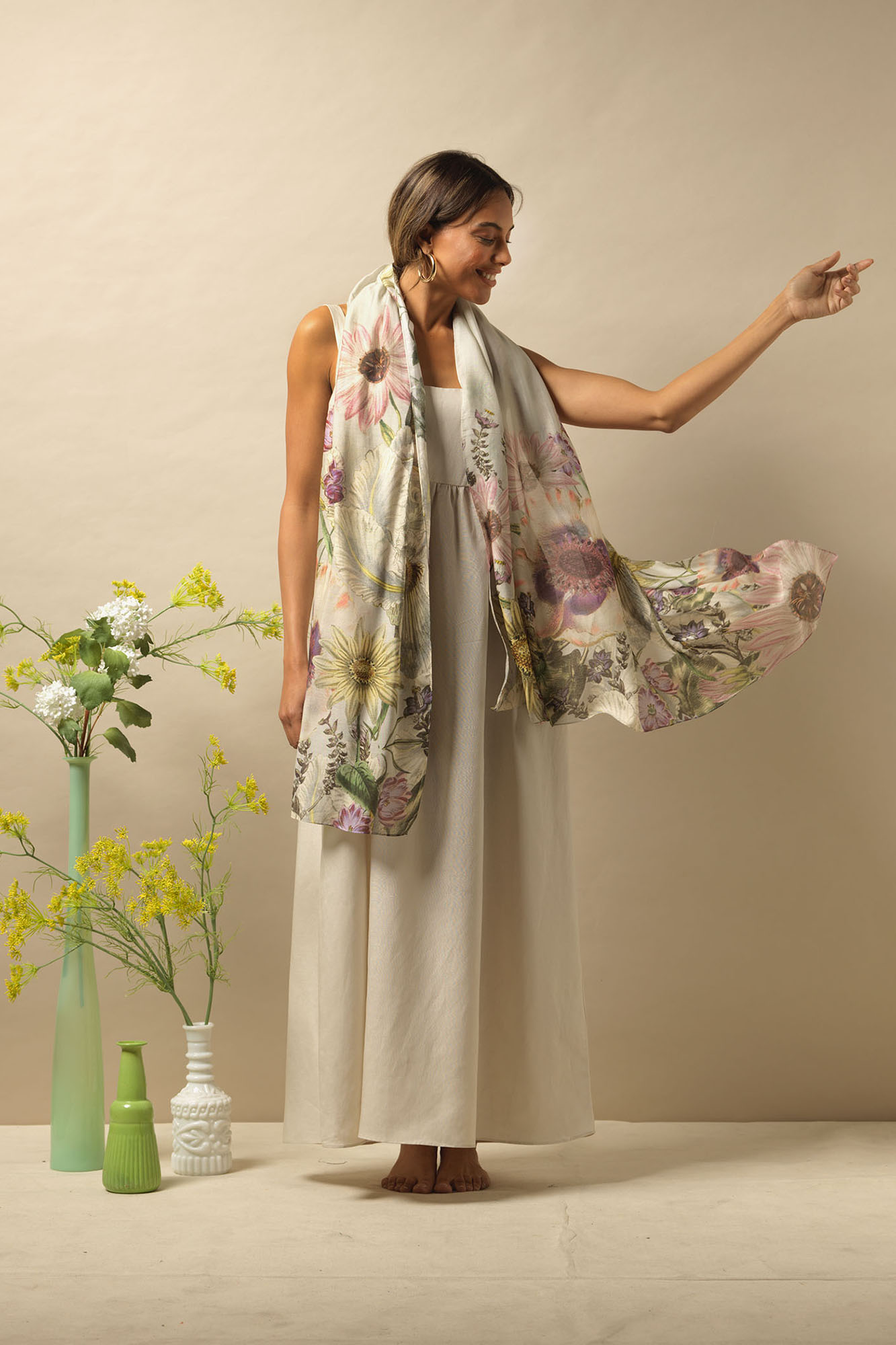 Daisy Stone Scarf (4)