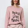 Religion Peace Dusty Pink Jumper