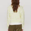 Numph Myra Limelight Stripe Sweater
