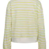 Numph Myra Limelight Stripe Sweater