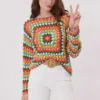 Derhy Zabou Multicolour Pullover