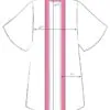 Delicate Tropical Kimono Gown – Candy