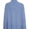Fransa Pale Blue Aileen Pullover