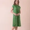Handprint Dream Apparel Lacey Dress Lime Green Floral