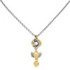 Sophie Harley Algerian Love Knot Triple Drop Necklace