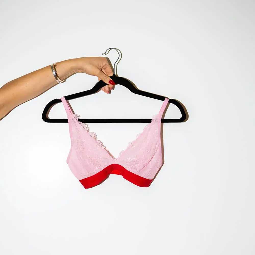 Lemonade Dolls Picot Lace Bralette Armed & Handmade