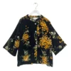 Chrysanthemum-Black-Velet-Jacket