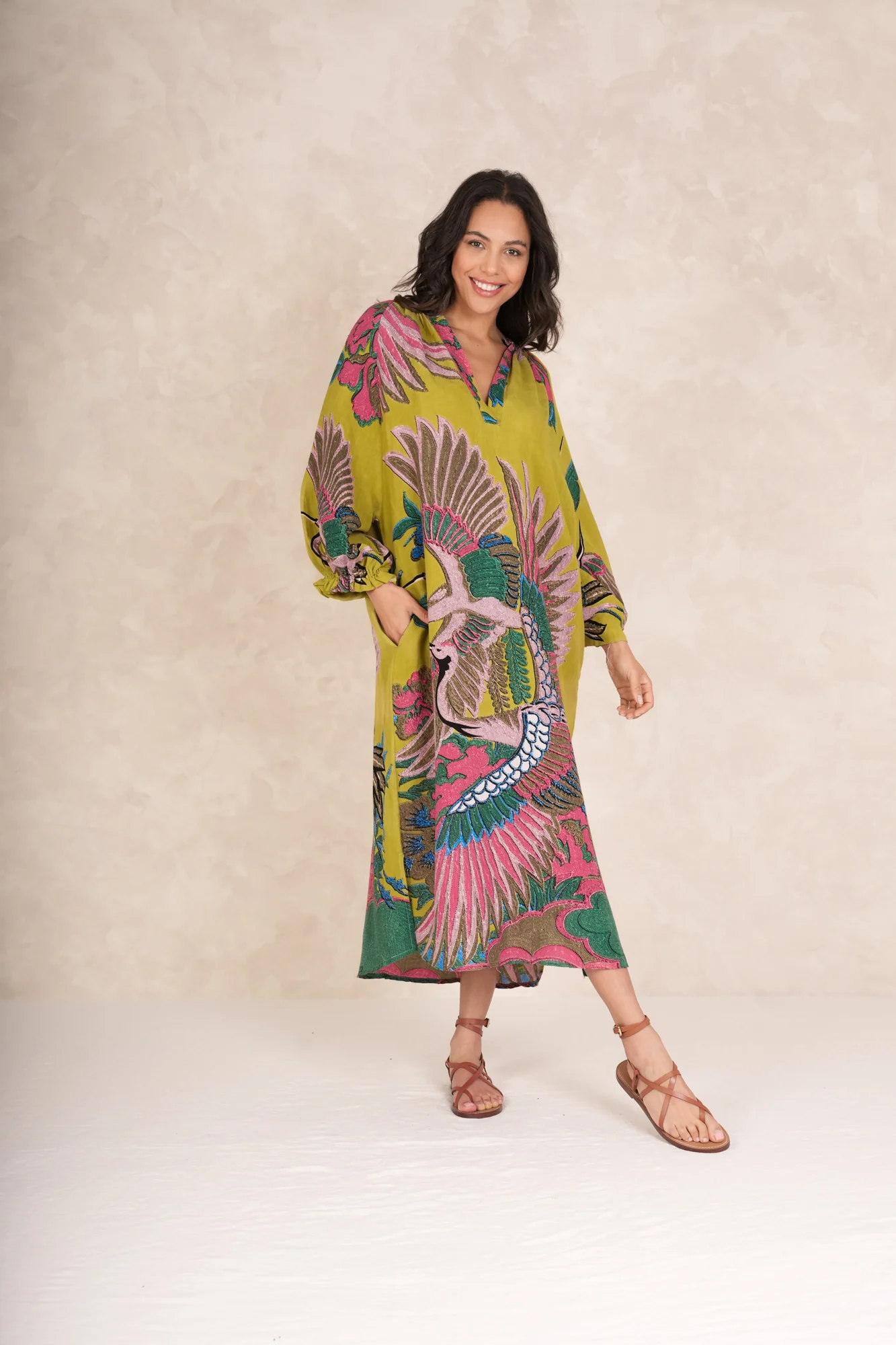 Crane-Olive-Raglan-Dress_3